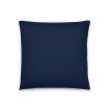 navy blue pillow 18x18