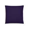 basic purple pillow 18x18