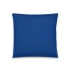 royal blue pillow 18x18