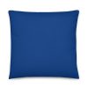 royal blue pillow 22x22