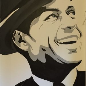 Frank Sinatra Wall Mural