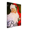 airbrushed Santa portrait with "Believe" 24x36