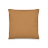 basic beige pillow 18x18