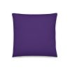 purple pillow 18x18