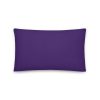 purple pillow 20x12