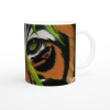 coffee mug bengal tiger never assume loud is strong and quiet is weak