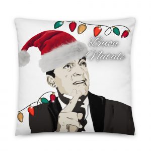 Dean Martin Buon Natale Christmas Pillow