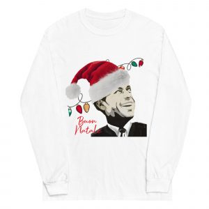 Buon Natale Frank Sinatra Holiday Shirt White