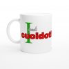 I Speak Cucidoti Funny Italian Mug with Italian Colors