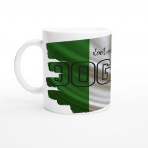 Don't Worry About Oogatz-Funny Italian Mug with Italian Colors