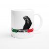 Wahlyo-Funny Italian Novelty Mug with Italian Colors