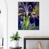 Purple-Iris-airbrushed-print