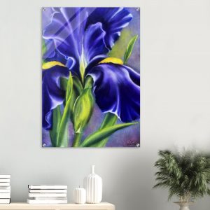 purple-iris-acrylic-print