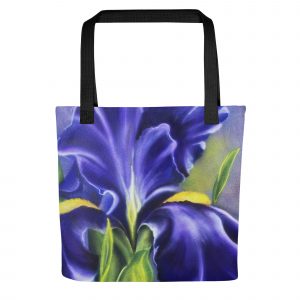 purple-iris-tote-bag
