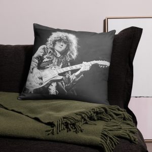 Jimmy Page Tribute Decorative Pillow